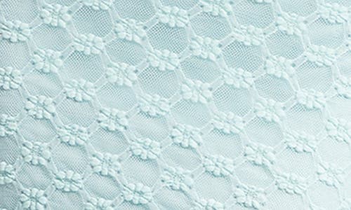Bardot Adoni Floral Embroidered Mesh Slipdress In Aqua