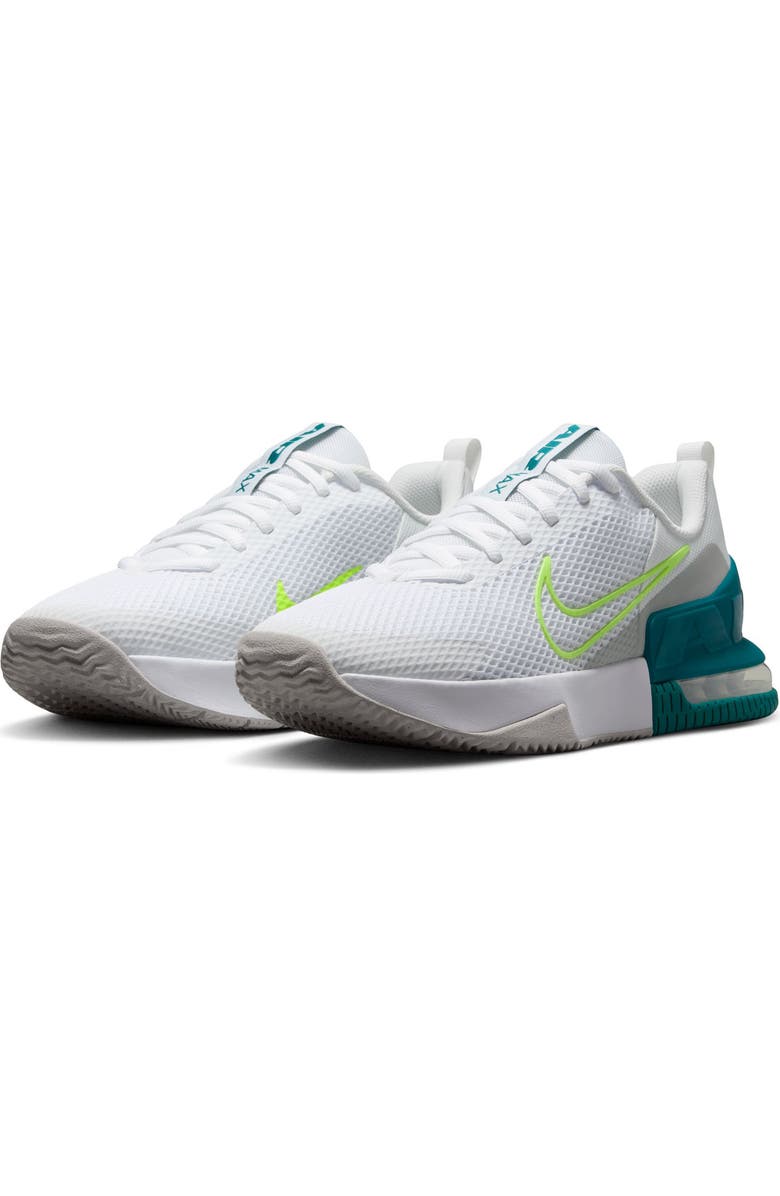 Nike Air Max Alpha Trainer 6 Training Shoe, Main, color, White/ Hot Lime/ Grey Fog