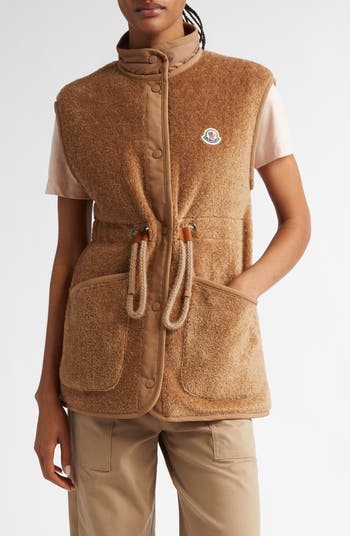 関税込 Moncler BOST TEDDY DOWN GILET Moncler Bost Teddy Down Vest | Nordstrom