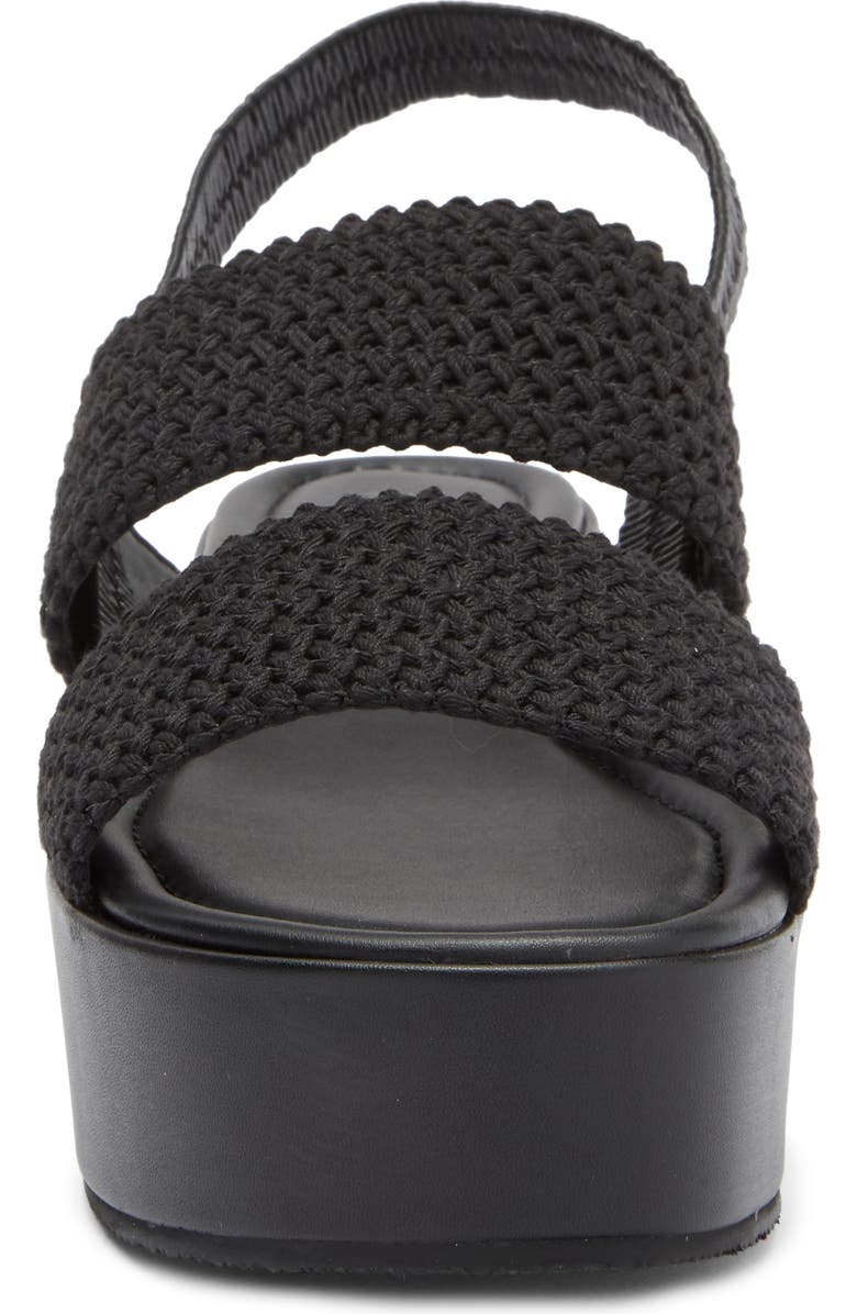 NORDSTROM RACK Cassie Platform Wedge Slingback Sandal, Alternate, color,