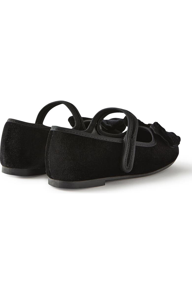 Cotton On Kids Kid's Olivia Ballet Flat, Alternate, color, Black Velvet