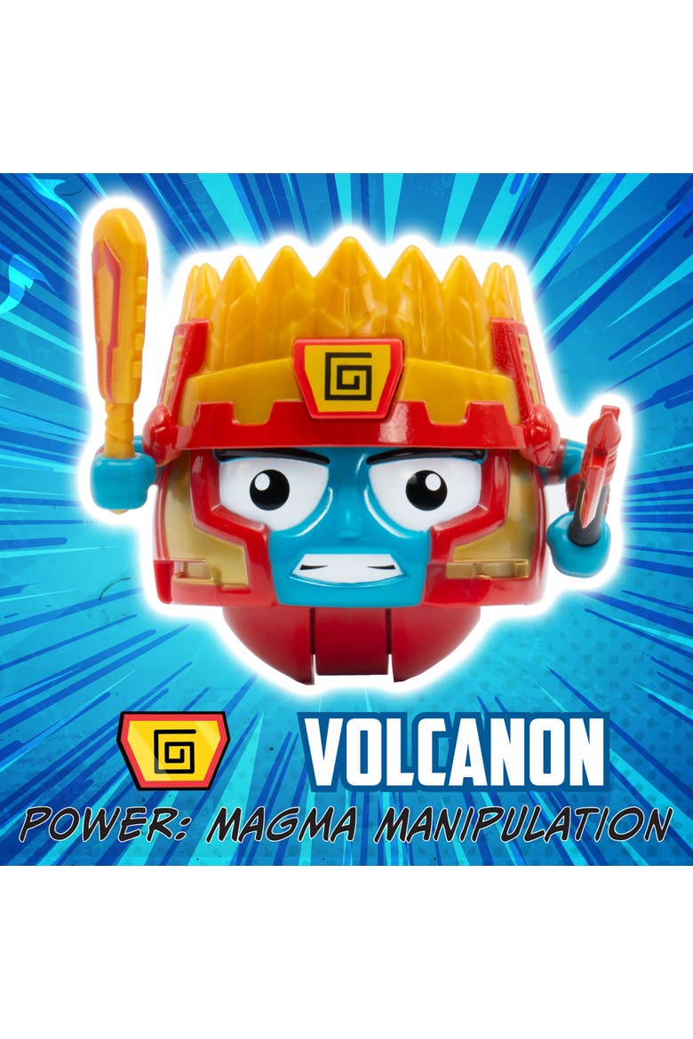 Training Pack Volcanon Weapon Wielding Toy Warrior, 5+, Alternate, color, Multicolored
