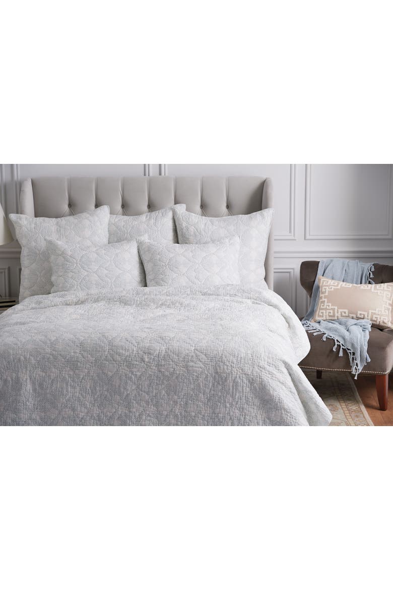 Paloma Cotton Standard Sham 20" x 26", Alternate, color, Off-White