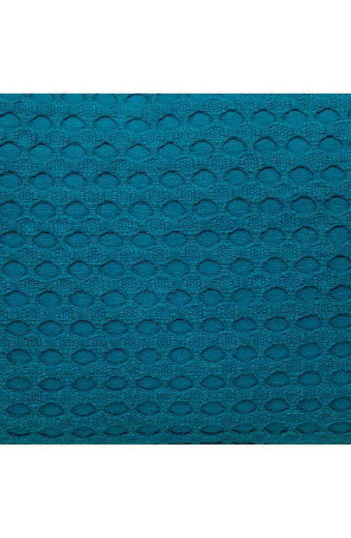 Parkland Collection Embossed Throw Pillow In Blue