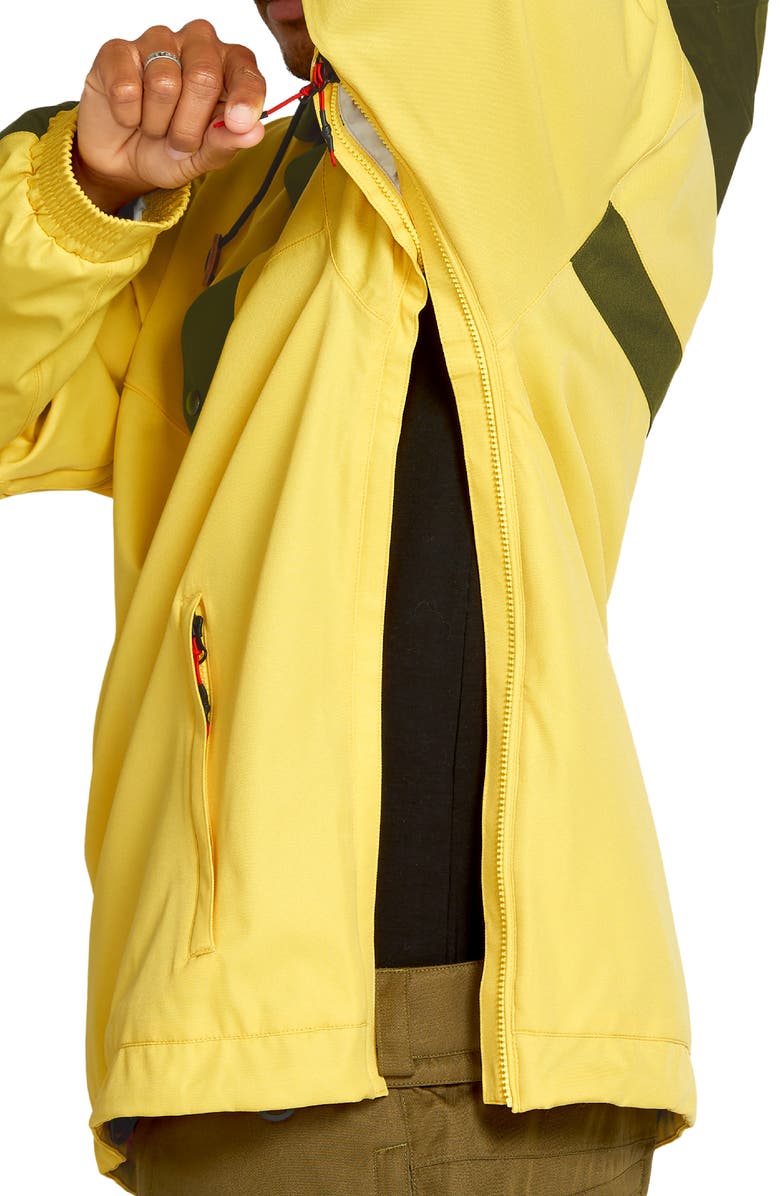 Volcom Longo 20K Water Repellent Snowboarding Pullover, Alternate, color, 