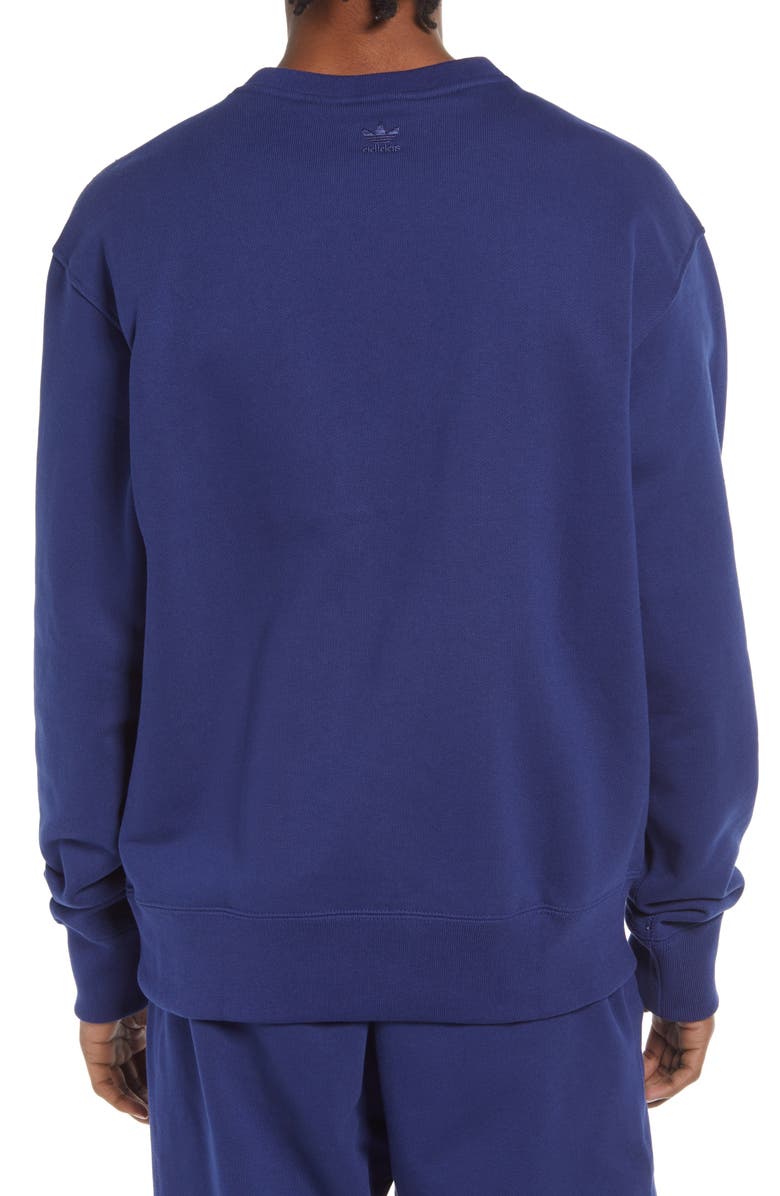adidas Originals x Pharrell Williams Unisex Crewneck Sweatshirt, Alternate, color, 