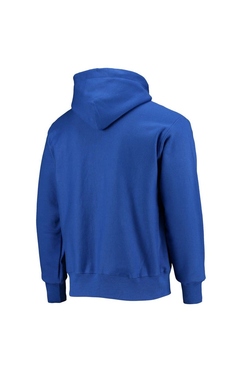 Champion Men's Champion Royal Albany State Golden Rams Tall Arch Pullover Hoodie, Alternate, color, 