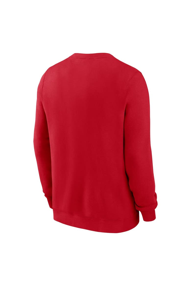 Men's Nike Red Philadelphia Phillies Pullover Sweatshirt, Alternate, color, Red