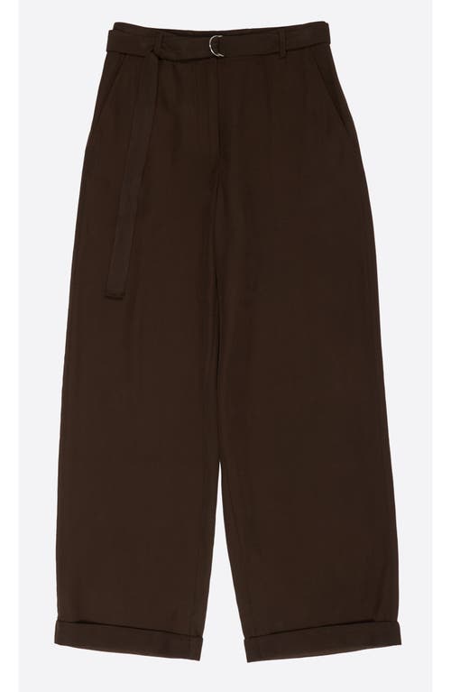 Bimba Y Lola Flared Trousers In Brown