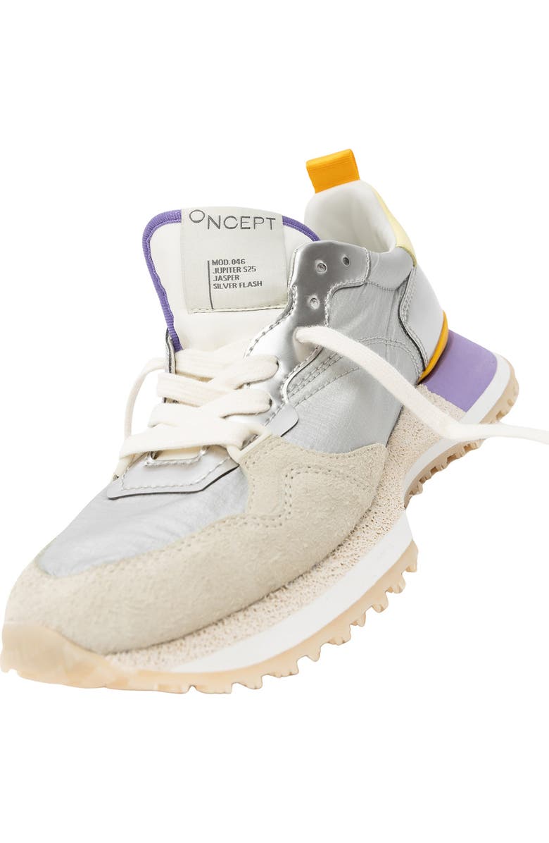 Oncept Jasper Sneaker, Alternate, color, Silver Flash