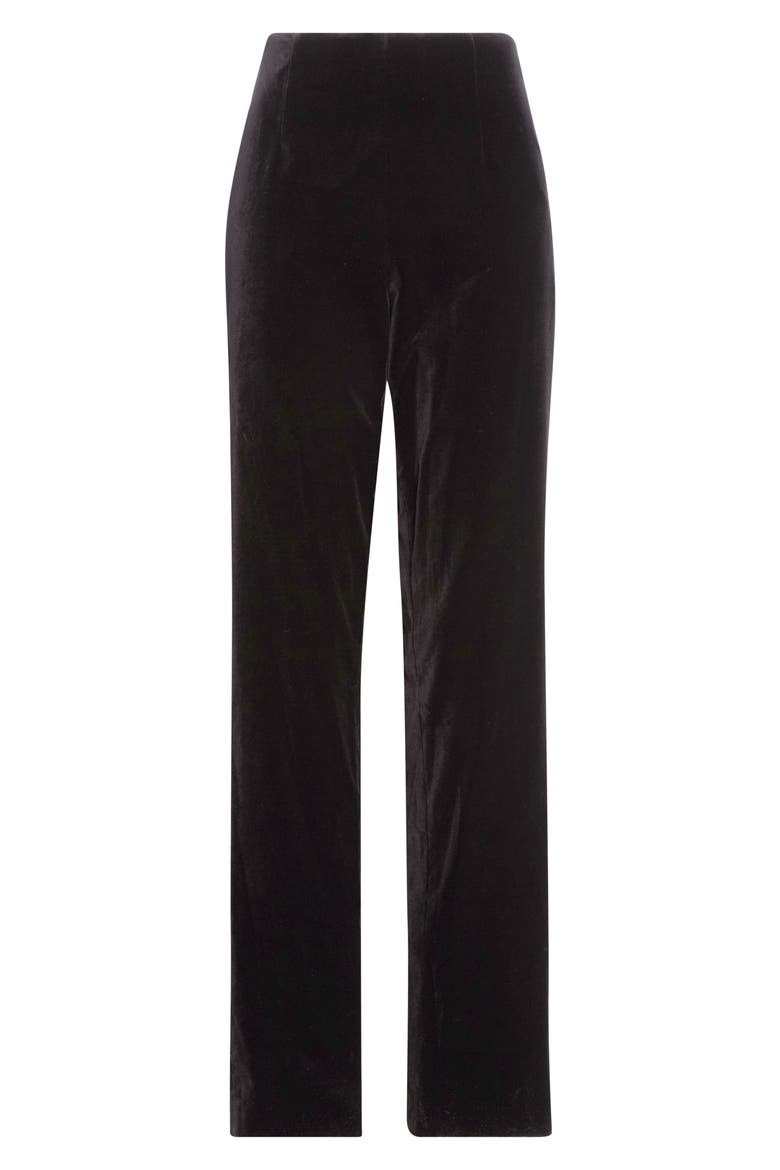 Ryden Stretch Velveteen Pants, Main, color, BLACK