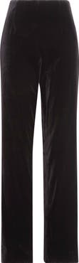 Khaite Ryden Stretch Velveteen Pants