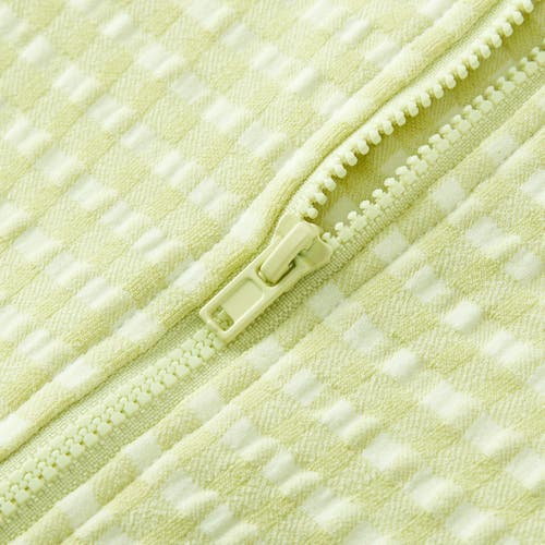 Milkbarn Zipper Shortall Swimsuit In Green