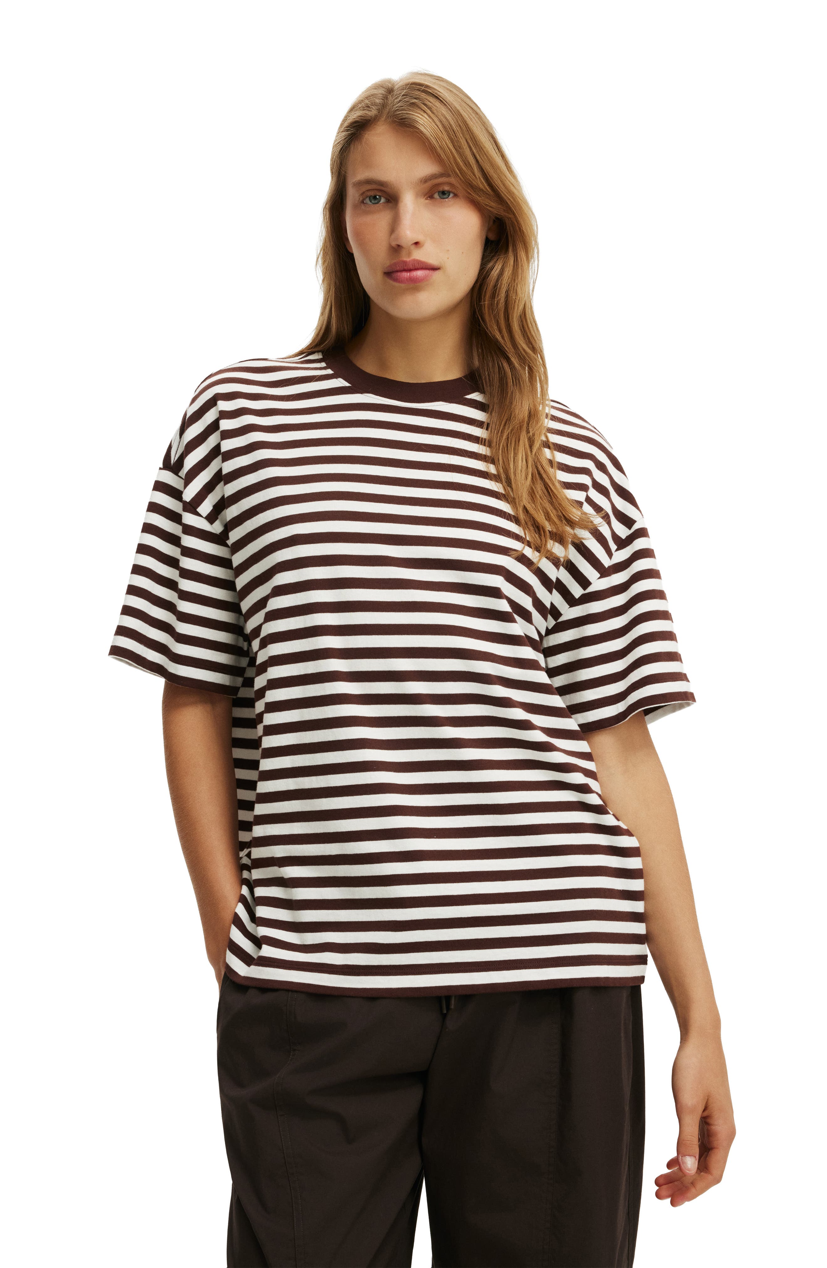 selected Sophie Stripe Dark Oak