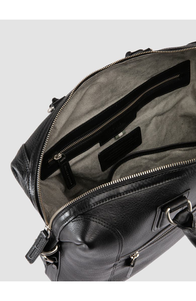 Officine Creative Jules 007 Briefcase, Alternate, color, Black