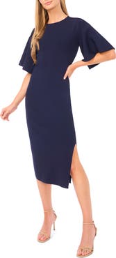 Ted Baker Flare Sleeve Midi Dress