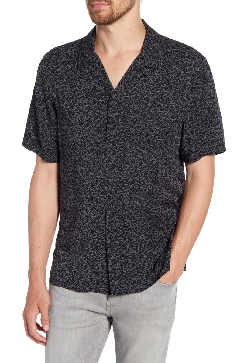 PAIGE Landon Slim Fit Camp Shirt, Main, color,