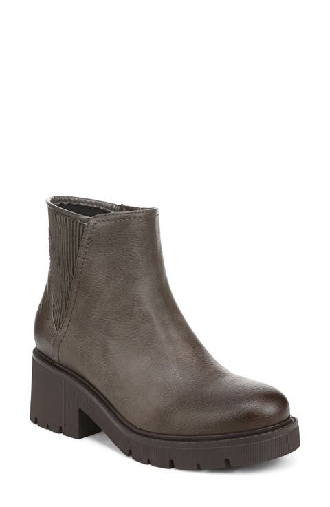 Janet Faux Leather Bootie
