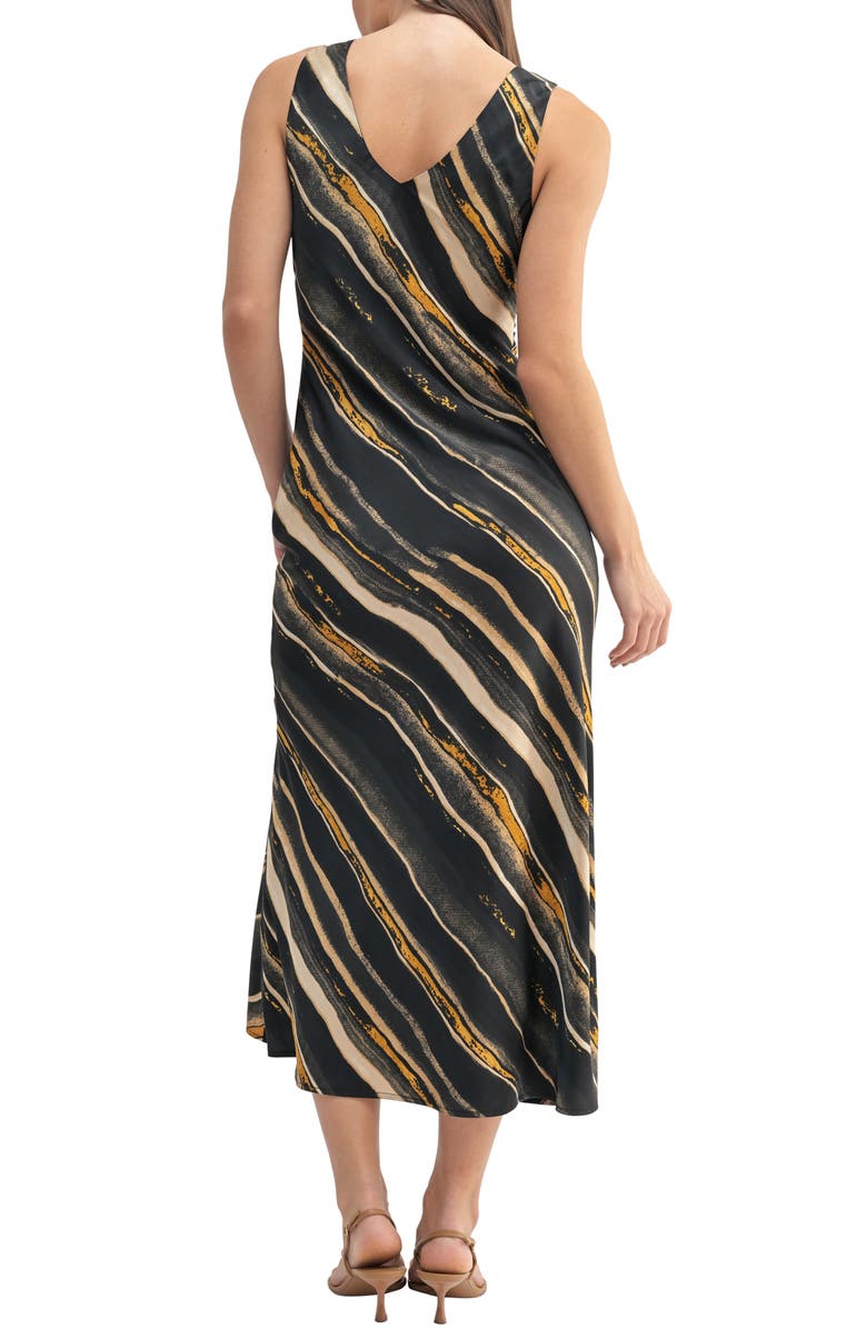 Mila Mae Abstract Floral Maxi Dress, Alternate, color, 