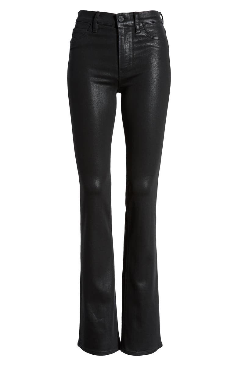 Hudson Jeans Hudson Barbara High Waist Bootcut Coated Jeans, Alternate, color,