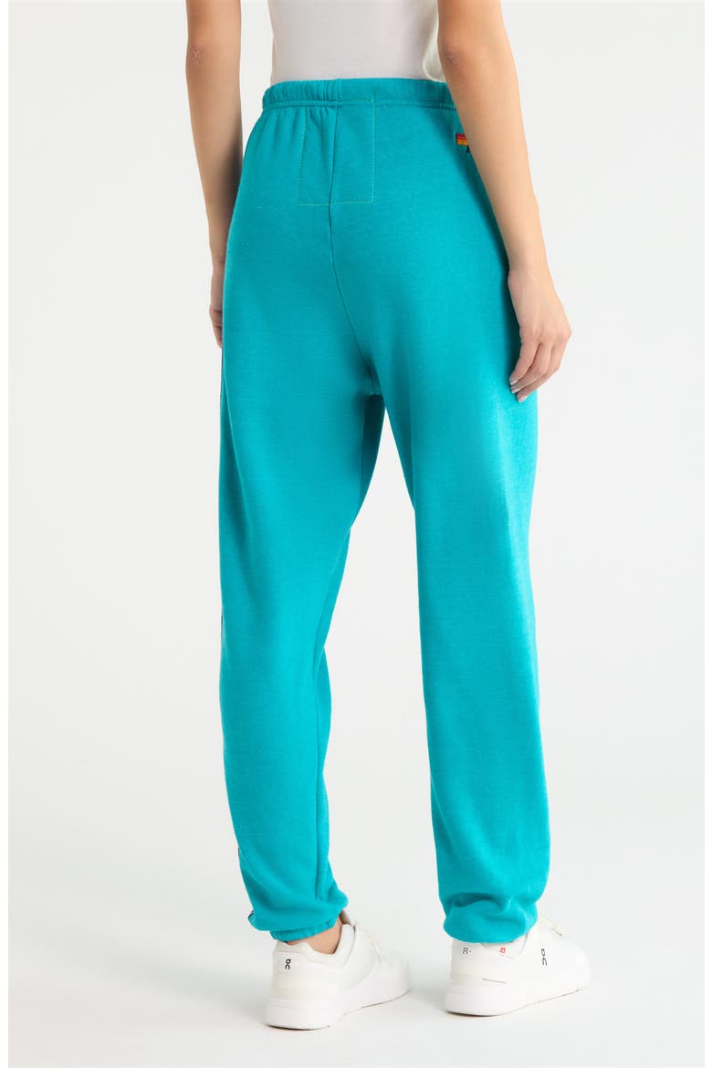 Arizona Diamondbacks Logo Sweatpants, Alternate, color, TEAL