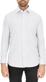 Scotch & Soda Dot Print Modern Fit Dress Shirt
