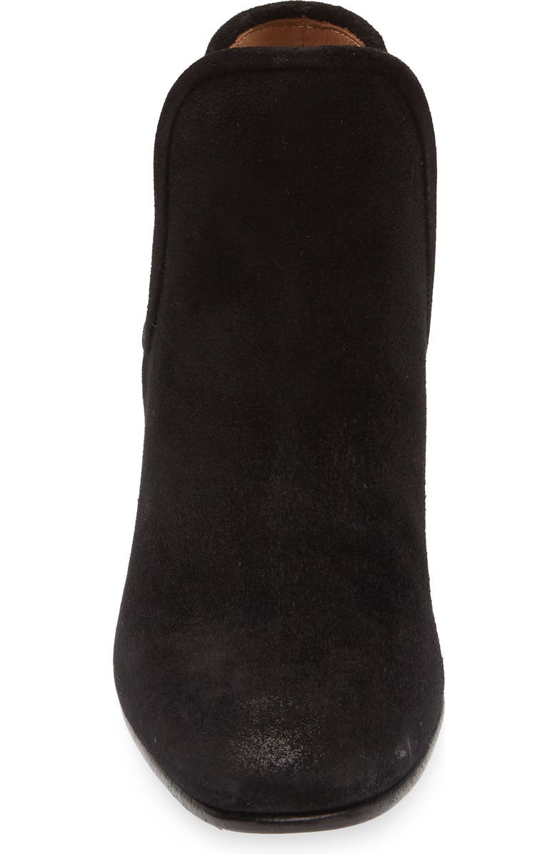 Pedro Garcia Xaine Block Heel Bootie, Alternate, color, Black Bessie Suede