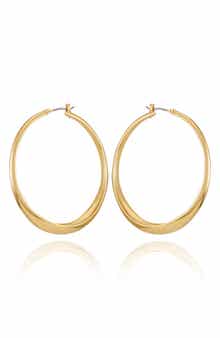 Vince Camuto Twisted Hoop Earrings