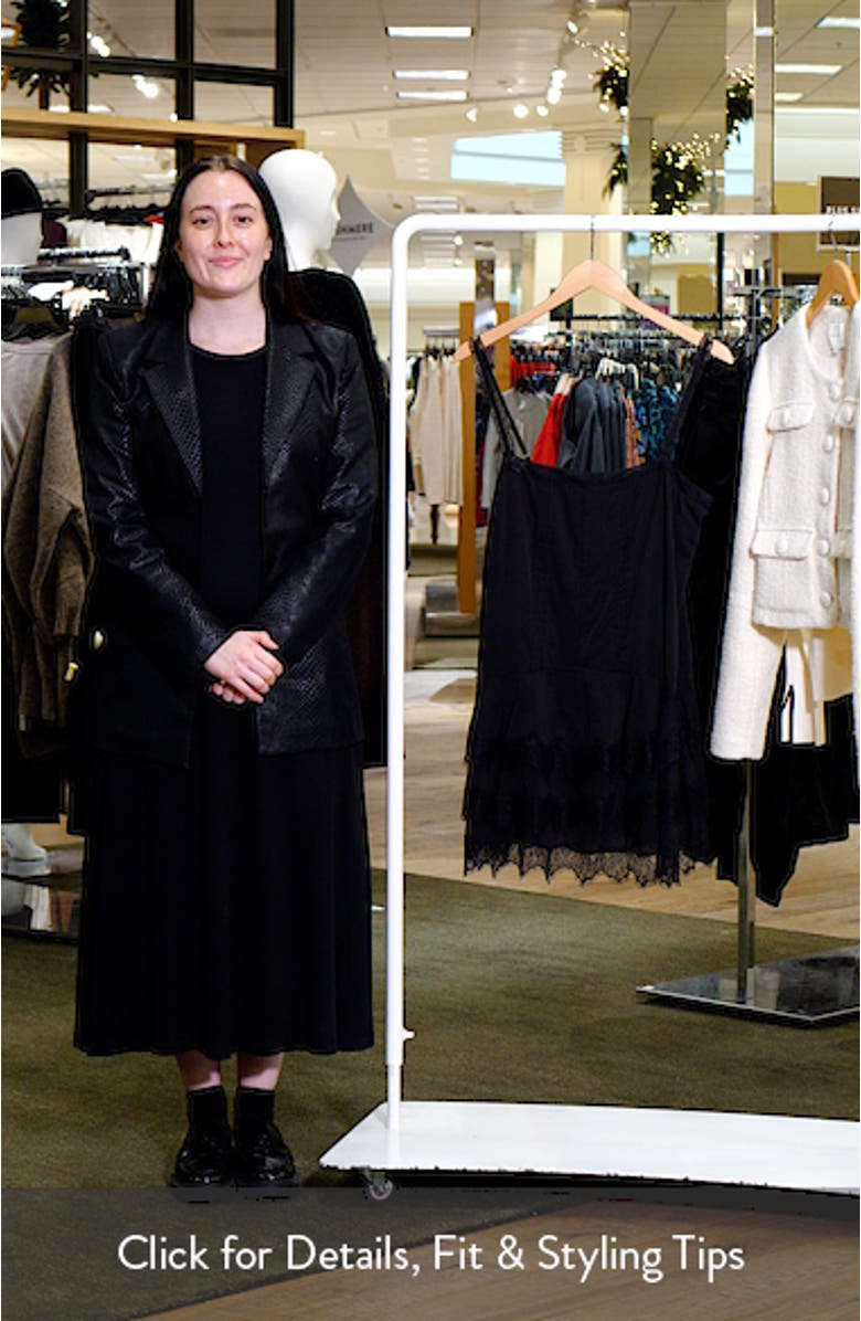 Cleodora Lace Trim Minidress, sales video thumbnail