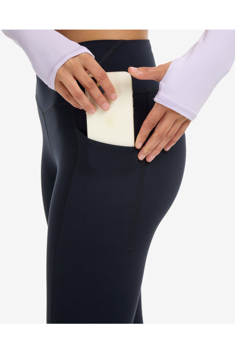 Women's Compression Capri Leggings, Alternate, color, Black