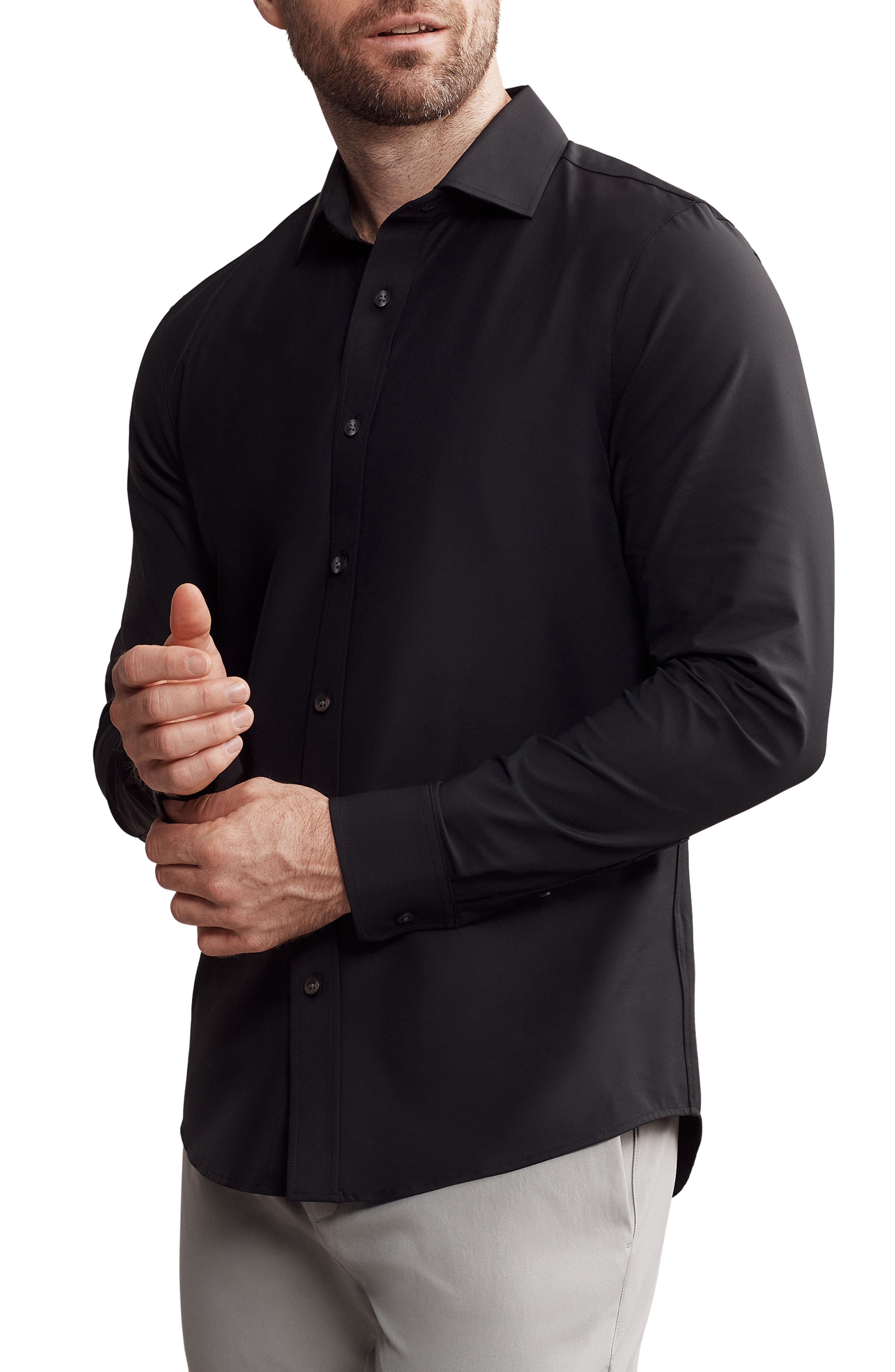 Rhone State of Mind Slim Fit Button-Up Shirt