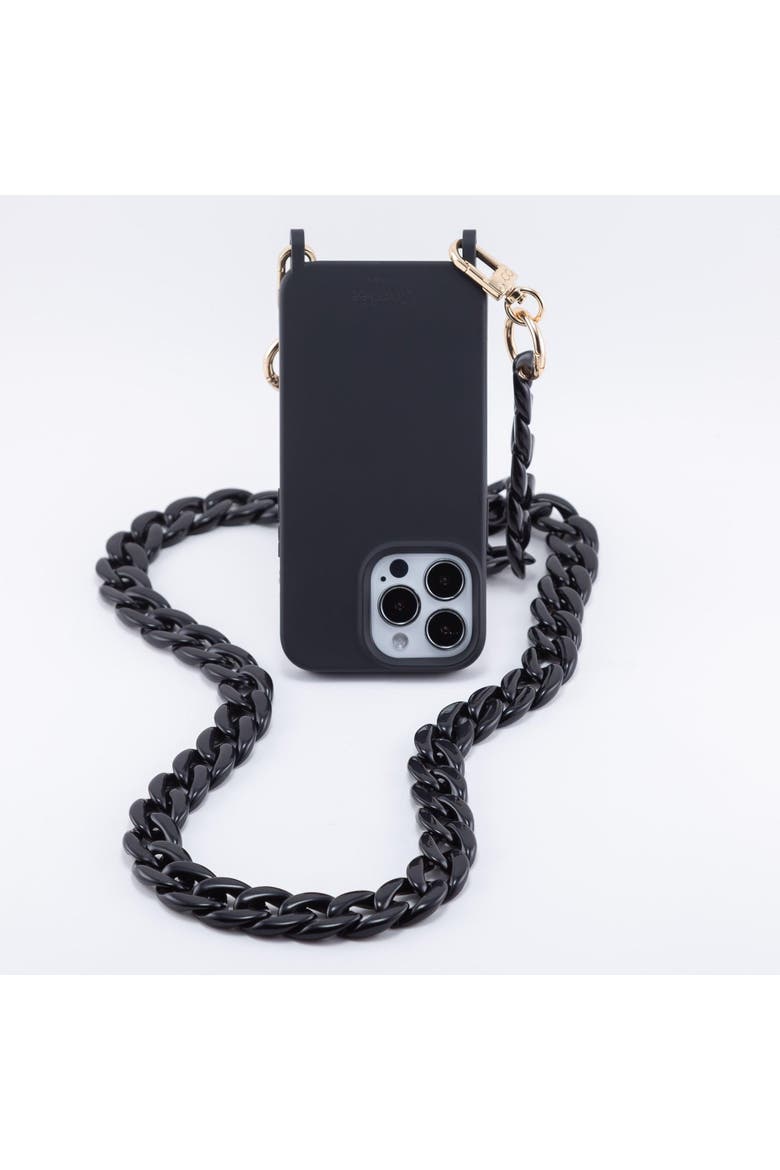Curby Phone Chain, Main, color, Black
