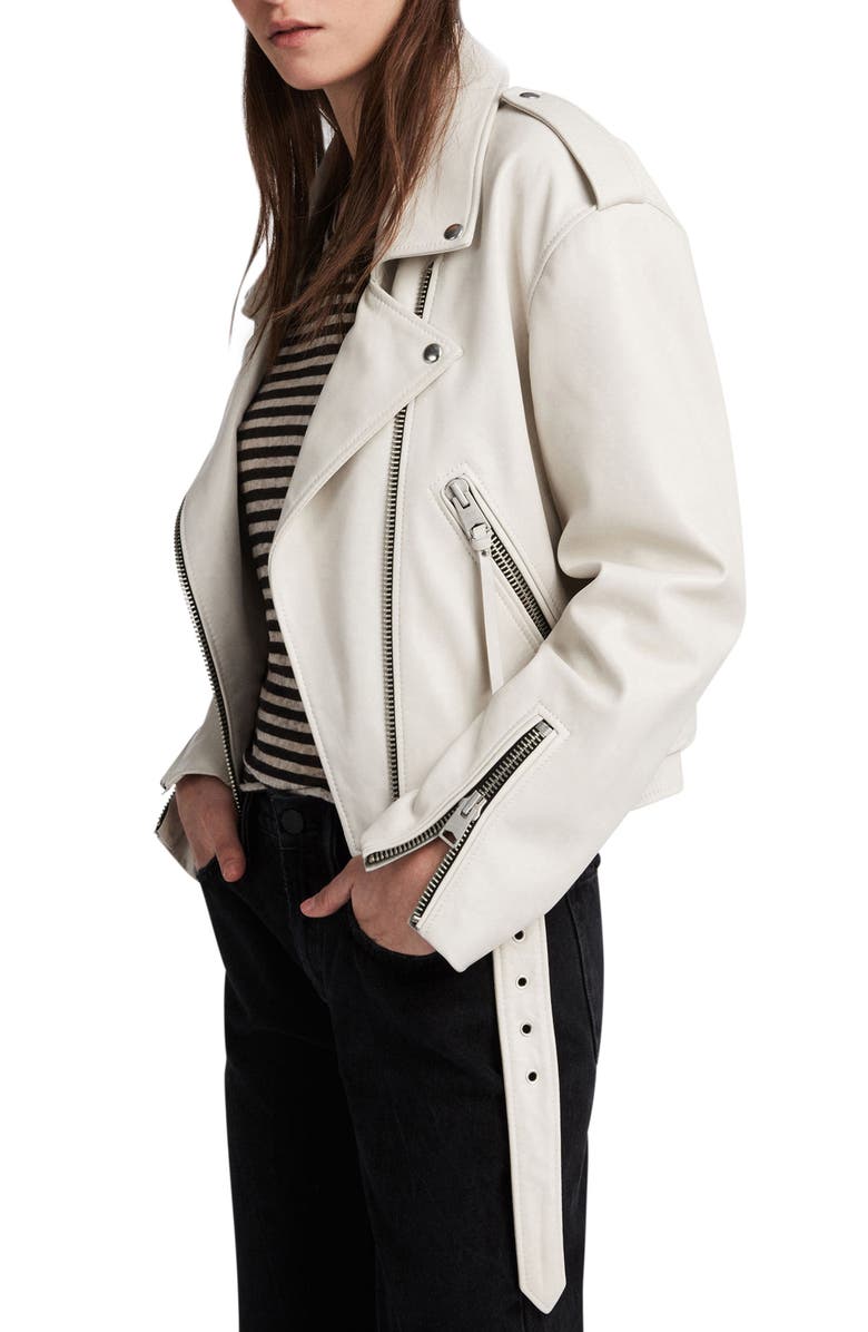 AllSaints Anderson Biker, Alternate, color, 