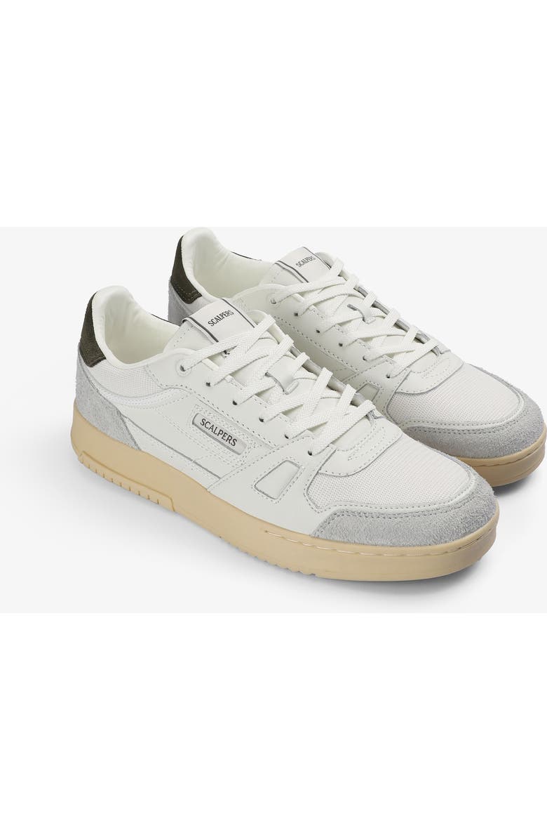 Scalpers Tenismiles Sneakers, Alternate, color, Whitekhaki