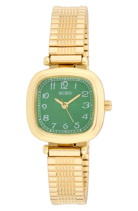 Mini Stretch Quartz Bracelet Watch, 27mm