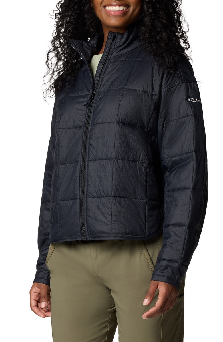 Columbia Sienna Hill<sup>™</sup> Packable Quilted Jacket, Alternate, color, Black