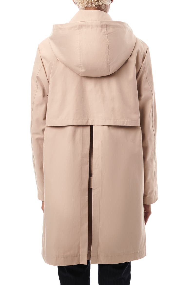 Rain Coat with Removable Hood, Alternate, color, ASH