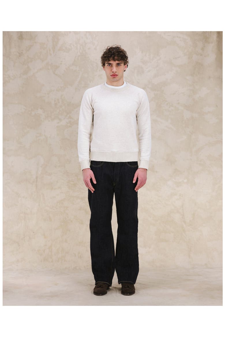 Barney Herringbone Denim, Alternate, color, BLUE