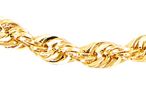 Frankie & Zoe 14k Gold Rope Chain Necklace In Gold
