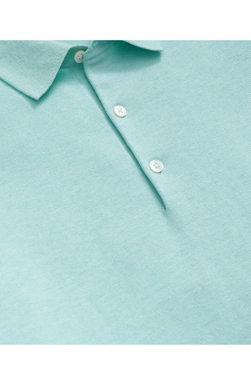 Brooks Brothers Supima® Cotton Polo Sweater In Blue