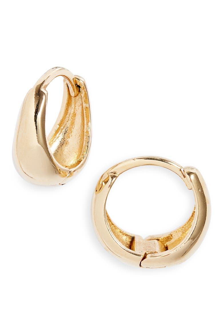 Aneesa Hoop Earrings, Main, color, GOLD