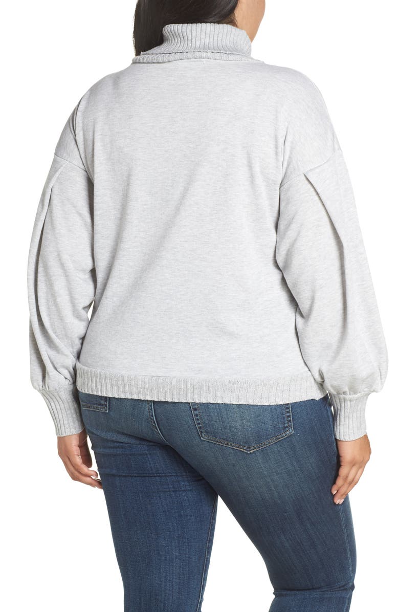 BP. Rib Trim Sweatshirt, Alternate, color, 