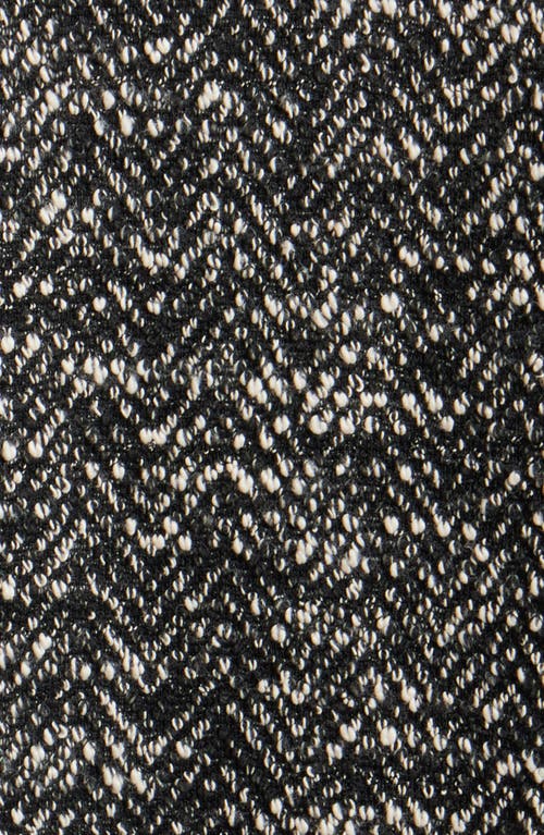 Nic + Zoe Nic+zoe Chevron Tweed Bomber Jacket