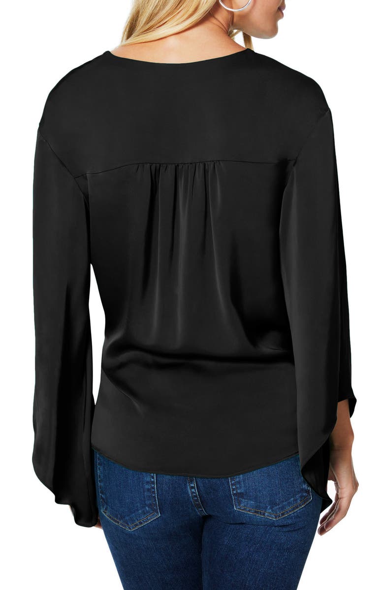 Ramy Brook Cassandra Wrap Blouse, Alternate, color,