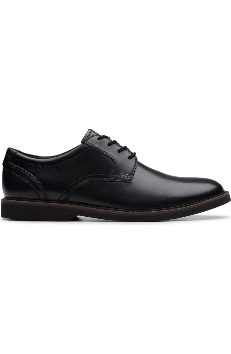 Clarks<sup>®</sup> Radcliff Low Derby, Alternate, color, Black Smooth