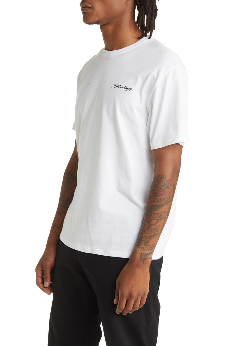 Saturdays NYC Embroidered Logo T-Shirt, Alternate, color,