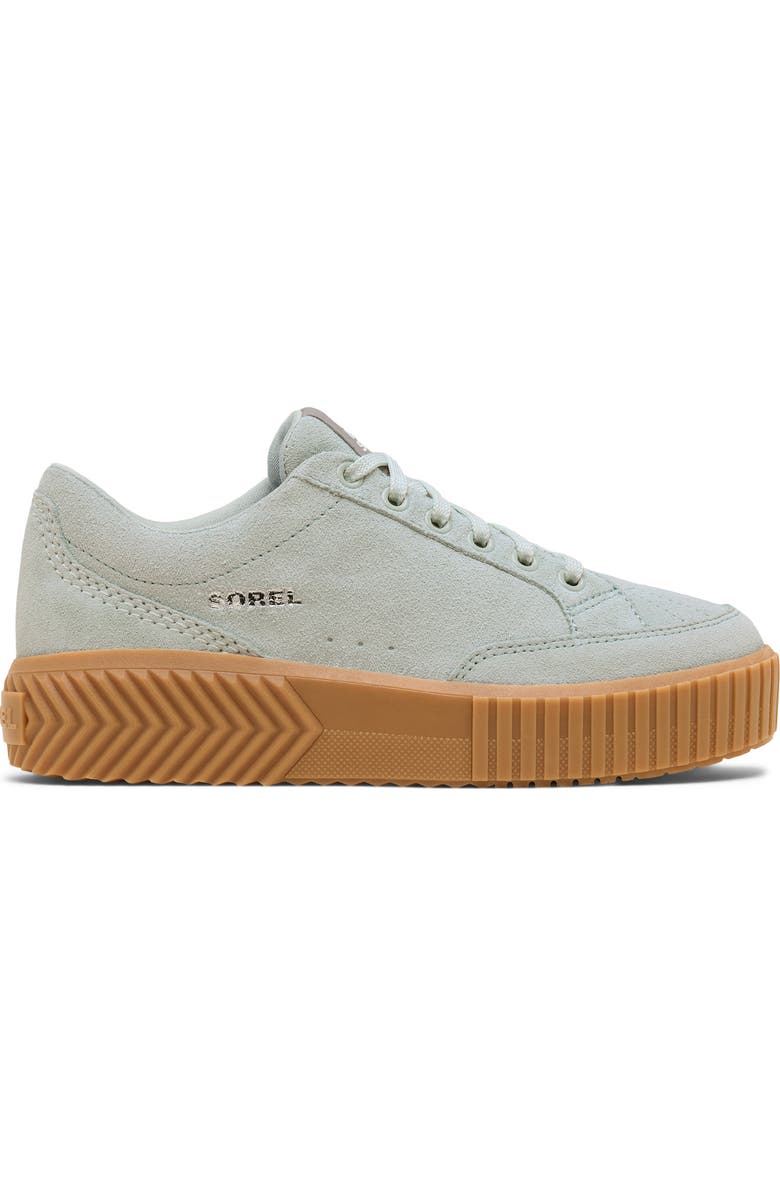 SOREL Ona Ave Low Sneaker, Alternate, color, Cool Green/ Gum 2