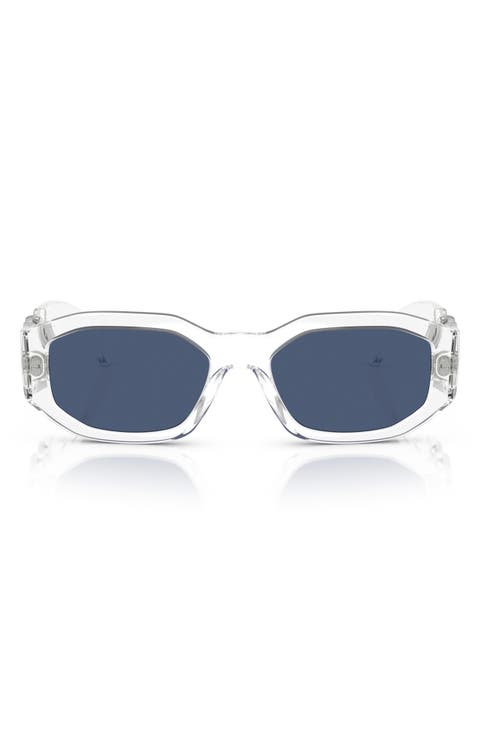 Biggie 53mm Round Sunglasses