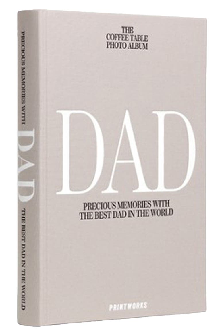 Dad Photo Book, Alternate, color, GREY
