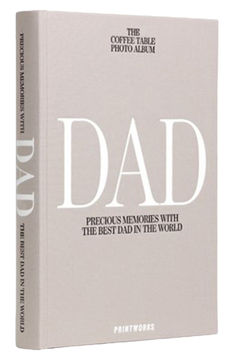 PRINTWORKS Dad Photo Book, Alternate, color, Grey